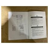 Costway 2 Door 1 Shelf White Storage Cabinet 100 x 36 x 20cm