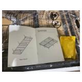 Costway Black Twin-Queen Folding Metal Platform Bed Frame 13 Inch Mattress Foundation 660 LBS