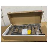 Costway Black Twin-Queen Folding Metal Platform Bed Frame 13 Inch Mattress Foundation 660 LBS