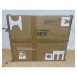 GOFLAME Bamboo Accent Chair, Mid-Century Modern Armchair with Curved Backrest & Seat Cushion, Upholstered Reading Chair, Leisure Chair for Living Room, Dining Room, Bedroom, Study, Natural