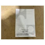 Costway Folding Swivel Patio Chair with 4 Adjustable Leg