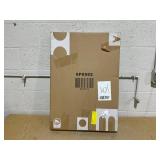 Costway One-button Folding Walker Aluminum Walking Frame w/ Adjustable Height 36 in H