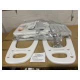 Costway Lightweight Activity Kids Play Table & Chair Set w/Storage Shelf Under Desktop