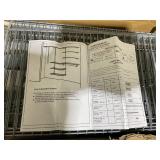 Costway Adjustable Closet Organizer Kit with Shelves and Hanging Rods for 4 to 6 Feet