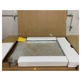 CHARMAID Arched Mirror, Gold Antique Mirror, Vintage Ornate Baroque Mirror with Metal Frame 30"L x 20"W