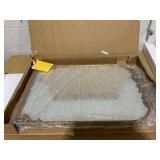 CHARMAID Arched Mirror, Gold Antique Mirror, Vintage Ornate Baroque Mirror with Metal Frame 30"L x 20"W