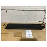 DORTALA 35" Electric Griddle, Portable Teppanyaki Grill for 8-10 Person with Thermostat Control, Insulated Handles & Drip Tray, Adjustable Indoor Outdoor BBQ Grill for Party, Camping & RV (SLIGHTLY US