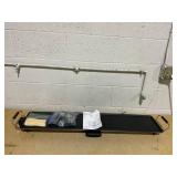 DORTALA 39.5" Electric Griddle, Portable Teppanyaki Grill for 10-12 Person, Thermostat Control, Insulated Handles & Drip Tray, Indoor Outdoor BBQ Grill for Party, Camping & RV