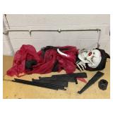 Boyel Living 8ft Sound-Activated Grim Reaper with Glowing Eyes and Scary Sounds for Halloween (USED)