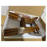 Slickblue Set of 2 Modern Upholstered Dining Chairs Velvet Seat with Armrest Gray and Walnut (Rubber Wood Frame) 23" x 24" x 33" (L x W x H)