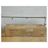 Costway 5 Feet Artificial Christmas Tree with 1426 Lush PVC and 200 Warm White LED Lights