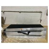 Costway Portable Aluminium Wheelchair Ramp with Transition Plate 5ft (Slightly Used)