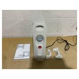 COSTWAY Oil Filled Radiator Heater, 700W Portable Space Heater with Adjustable Thermostat, Overheat Protection, Electric Heater for Bedroom, Indoor use