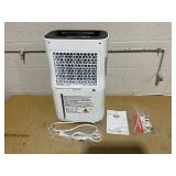 COSTWAY 73 Pint Dehumidifier for Basement, 4500 Sq. Ft Home Dehumidifier with 5 Modes, 3-Color Indicator Light, 1.7 Gallon Water Tank