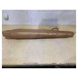 Costway 6-ft Natural Beach Umbrella