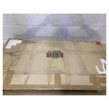 Costway Farmhouse Dining Chair Armless Wooden Chair with - Set of 2