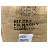 Curtis Stone 2-pack Pie and Bundt Makers (COLOR MAY VARY)