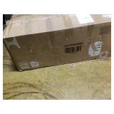 Costway 2 Pack Folding Dining Chairs Foldable Chairs with PVC Padded Seat & High Backrest Seat Height 18.5 in