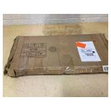 Utopia Alley Rustproof Wall Mounted 46 x 22in. Aluminum Hoop Shower Rod With Ceiling Support for Clawfoot Tub (L)47.75