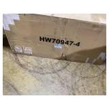 SET OF 4 Costway Outdoor PE Rattan Cushioned Barstool Set with Armrests