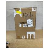 Costway 2 -Pack Brown Rattan Ottoman