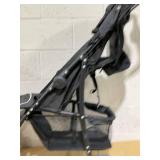 Baby Joy Lightweight Stroller, Compact Toddler Travel Stroller for Airplane, Infant Stroller w/Adjustable Backrest/Footrest/Canopy, 5-Point Harness, Storage Basket, Easy One-Hand Fold, Black