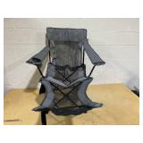 Costway Reclining Camping Chair with Removable Footrest and Adjustable Backrest