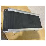 Costway Portable Aluminium Wheelchair Ramp with Transition Plate 5ft