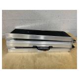 Costway Portable Aluminium Wheelchair Ramp with Transition Plate 5ft