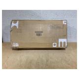 Costway 24" Set of 2 Swivel Leather Padded Bar Dining Stools