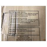 Costway Wooden Kids Play Tent with Curtain Shades and 8 Cubbies-White (USED, Maybe Missing Hardwear, Missing Instructions)