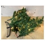 Costway 4FT Pre-Lit Artificial Pencil Christmas Tree With Led Lights (USED)