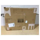 Costway Kids Table and 2 Chairs Set Toddler Activity Play Dining Study Desk Baby Gift White