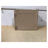 COSTWAY 13 Inch Small Electric Fireplace Heater, Mini Wooden Fireplaces Stove w/Vivid Flame Effect, Overheat Protection, 750W Portable Tabletop Fireplace for Indoor Use, Living Room, Bedroom, Brow