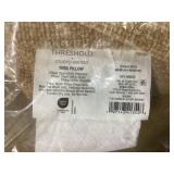 LOT OF 2 Threshold designed w/Studio McGee Oversized Heather Square Throw Pillow - Threshold designed with Studio McGee