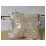 LOT OF 2 Threshold designed w/Studio McGee Oversized Heather Square Throw Pillow - Threshold designed with Studio McGee