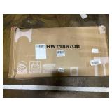 Costway 4 Piece Patio Rattan Conversation Set with Cozy Seat Cushions, Orange (Maybe Missing Hardware)