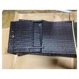 Costway 4 Piece Patio Rattan Conversation Set with Cozy Seat Cushions, Orange (Maybe Missing Hardware)