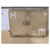 Costway Portable AB Trainer with Headrest and Foam Handle for Office Home Gym-White