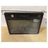 SIMOE 23-inch Wide Electric Fireplace Insert with Remote Control, 1400W Recessed Fireplace, 3 LED Flame Effects, 6H Timer, Ideal for Bedroom Home Office Indoor Use, Black