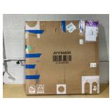 COSTWAY Corner Computer Desk, with USB Ports & Power Outlet, Storage Shelf for Small Space, Triangle Steel Frame Corner Desk for Home Office, Workstation (Black)