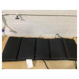 LOT OF 2 Miscellaneous Black Indoor/ Outdoor Back Cushions