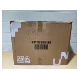 COSTWAY Electric Fireplace Inserts 28.5-inch Wide, 750W/1500W Wall Recessed and Freestanding Fireplace with 3 Flame Colors, 5 Brightness Settings, 8H Timer, Remote Control, Heater for Indoor Use 6"D x