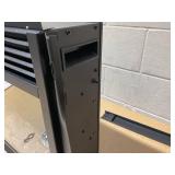 COSTWAY Electric Fireplace Inserts 28.5-inch Wide, 750W/1500W Wall Recessed and Freestanding Fireplace with 3 Flame Colors, 5 Brightness Settings, 8H Timer, Remote Control, Heater for Indoor Use 6"D x