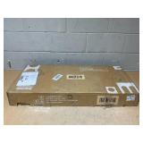 LOKO 35.5 Storage Bench, Lift Top Storage Box with Metal Hinges, Entryway Storage Chest with Safety Hydraulic Strut, Large Farmhouse Storage Trunk for Living Room, Bedroom (White)