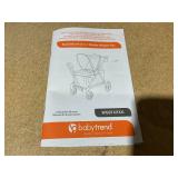 Baby Trend Expedition 2-in-1 Stroller Wagon PLUS, Ultra Black (Missing Parts or Pieces)