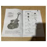 Costway 3 in 1 Push Car with Removable Handle and Guardrail for Kids 18-36 Months Old, Pink