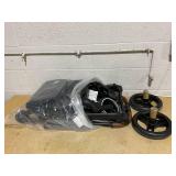 BABY JOY Baby Stroller, High Landscape Infant Carriage Newborn Pushchair with Foot Cover, Cup Holder, 5-Point Harness, Adjustable Backrest & Canopy, Suspension Wheels, Easy One-Hand Fold (Gray) 	36"L 