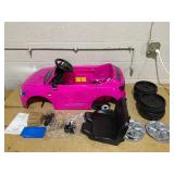 Costway 12V Kids Ride on Car Licensed Audi SQ8 with Remote Control and 3 Speeds-Pink TQ10286US (Maybe Missing Hardware)