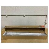 Goplus Door Threshold Ramp, 3" Rise Threshold Ramps for Doorways with Non-Slip Surface, Adjustable Aluminum Door Entry Ramps for Wheelchairs, Scooters, Power Chairs, 700LBS Load Capacity (3" Rise)